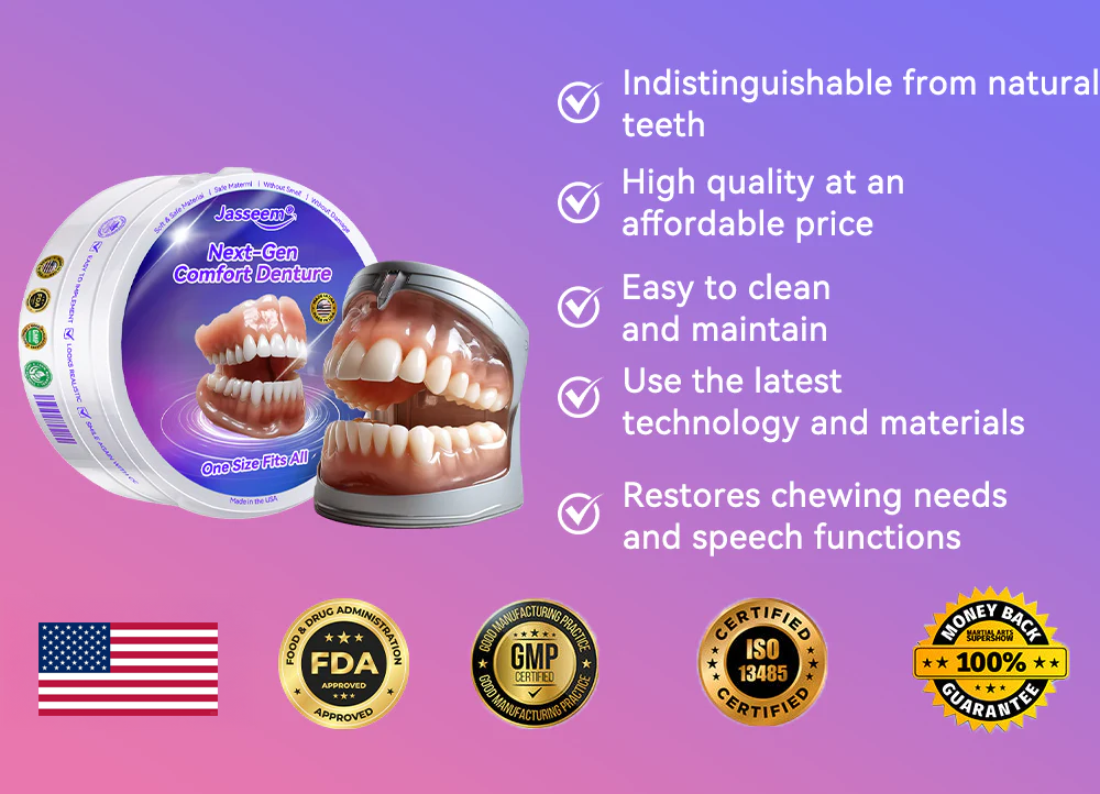 ๐๐๐ฌ๐ฌ๐๐๐ฆยฎ Latest Premium Comfort Dentures๐ (High-End Dentures, Easy to Wear - Limited Time 70% Discount)๐ฅ