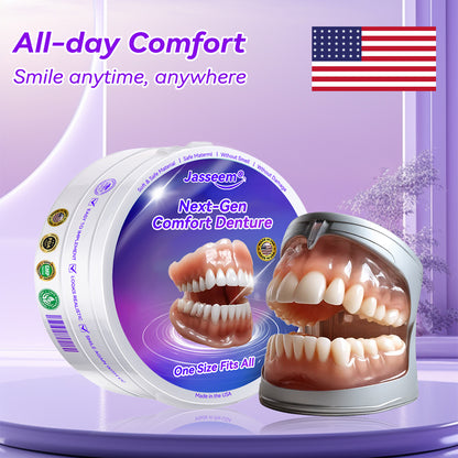 𝐉𝐚𝐬𝐬𝐞𝐞𝐦® Latest Premium Comfort Dentures🌌(High-End Dentures, Easy to Wear - Limited Time 70% Discount)