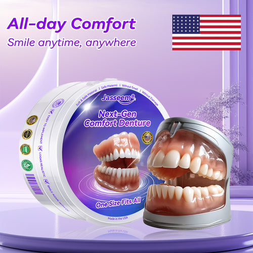 𝐉𝐚𝐬𝐬𝐞𝐞𝐦® Latest Premium Comfort Dentures🌌(High-End Dentures, Easy to Wear - Limited Time 70% Discount)