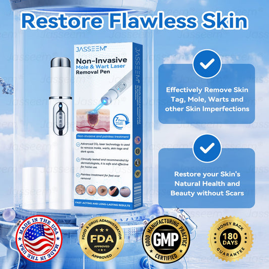 𝐉𝐚𝐬𝐬𝐞𝐞𝐦® Medical-Grade Laser Pen 💕 (Uses advanced CO₂ laser technology – effectively removes moles, warts, skin tags, pigmentation spots, and other blemishes)