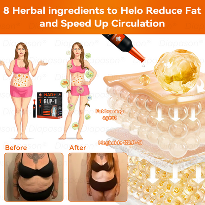 𝐷𝑖𝑎𝑝𝑎𝑠𝑜𝑛® 𝑁𝐴𝐷+ 𝐺𝐿𝑃-1 Slimming Drops 💧 - Suitable for Obesity, Diabetes, and Cardiovascular Diseases