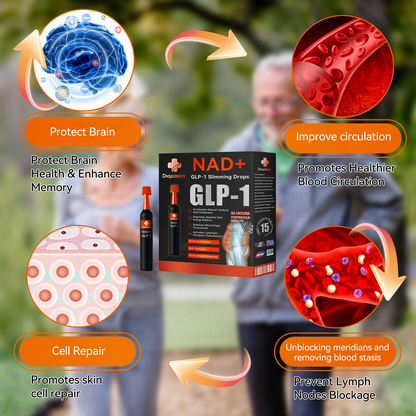 𝐷𝑖𝑎𝑝𝑎𝑠𝑜𝑛® 𝑁𝐴𝐷+ 𝐺𝐿𝑃-1 Slimming Drops 💧 - Suitable for Obesity, Diabetes, and Cardiovascular Diseases