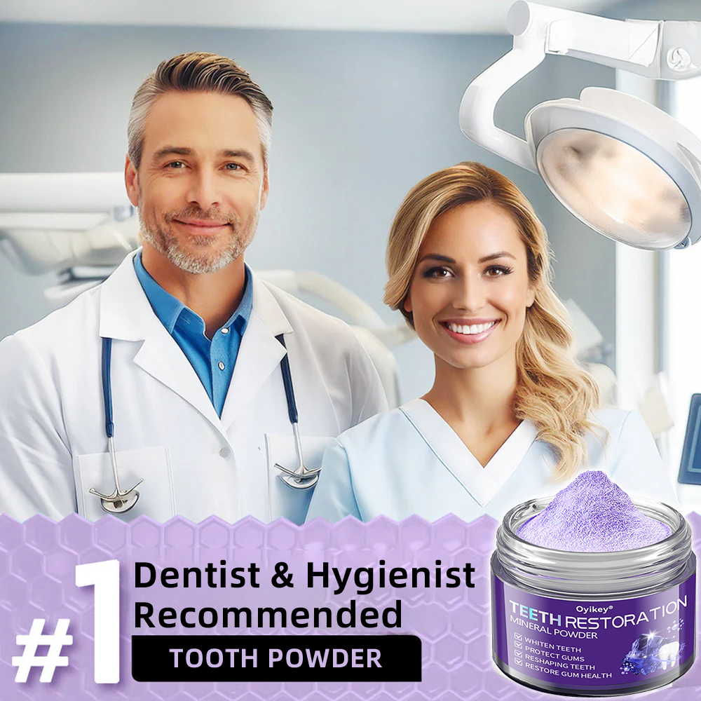 𝐎𝐲𝐢𝐤𝐞𝐲® 💕Mineral Whitening Tooth Powder  (🎁 Exclusive Promotion - 60% Off)
