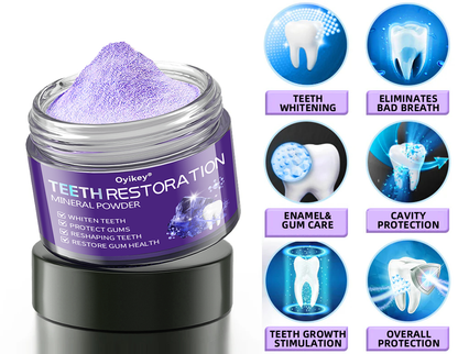 𝐎𝐲𝐢𝐤𝐞𝐲® 💕Mineral Whitening Tooth Powder  (🎁 Exclusive Promotion - 60% Off)