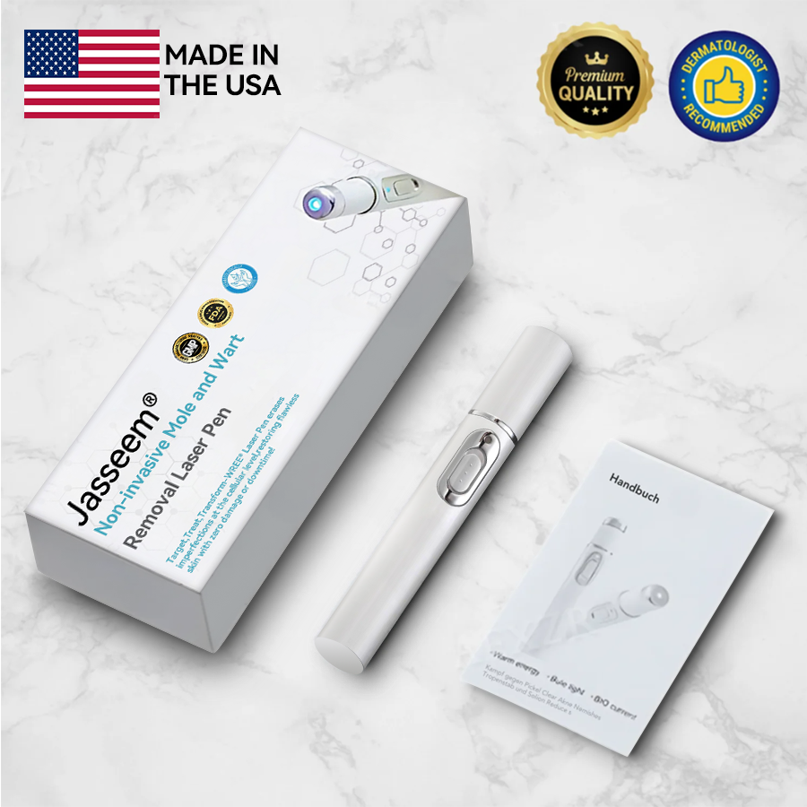 𝐉𝐚𝐬𝐬𝐞𝐞𝐦® Medical-Grade Laser Pen 🏆 (Powered by CO₂ laser technology – effectively removes moles, warts, skin tags, pigmentation spots, and other skin imperfections)🔥