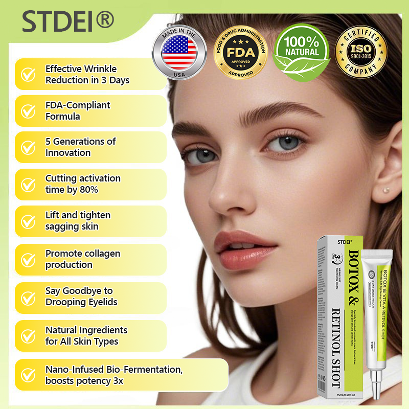 STDEI® BOTOX & VITA A RETINOL SHOT Anti-Wrinkle Lifting & Firming Cream🎁🎁