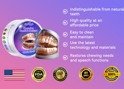 𝐉𝐚𝐬𝐬𝐞𝐞𝐦® Latest Premium Comfort Dentures🎉 (High-End Dentures, Easy to Wear - Limited Time 70% Discount)🔥